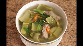 Vietnamese Pickled Mustard Green with Ribs Soup Canh sườn cải chua Recipe [upl. by Areit]