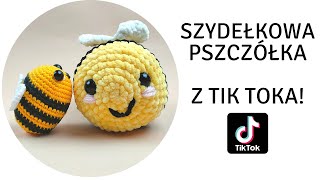 Pszczółka z tik toka Prosta maskotka amigurumi dla początkujących kurs szydełkowania [upl. by Nikal473]