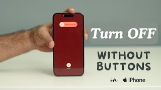 How To Turn Off iPhone Without Touching The Screen 2024 [upl. by Cazzie742]