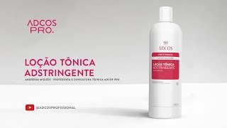 LOÇÃO TÔNICA ADSTRINGENTE CLEAN SOLUTION ADCOS [upl. by Ahtar115]