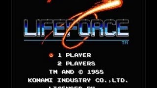 Life Force  Salamander Nes  No Death Run [upl. by Notseh]