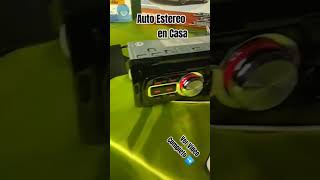 Invento Casero Auto Estereo Conectado en Casa con Cargador de 12V autoestereo [upl. by Etnwahs]