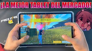 FREE FIRE EN LA MEJOR TABLET DEL MERCADO  OUKITEL OT5 [upl. by Estella]