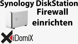 Synology DiskStation Firewall aktivieren Ports freigeben Sicherheit enorm erhöhen [upl. by Salahcin]