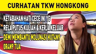 KETABAHAN HATI CECE INI YG RELA PUTUS KULIAH amp KERJA KELUAR DEMI MEMB4NTU M3LUN4SI HUT4N9 0R4N9 TUA [upl. by Tarsus573]