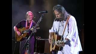 Neil Young amp Willie Nelson  Heart of Gold Live at Farm Aid 1995 [upl. by Branch]