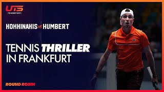 Kokki Thanasi Kokkinakis vs The Commander Ugo Humbert  UTS Frankfurt 2024 [upl. by Adlez166]