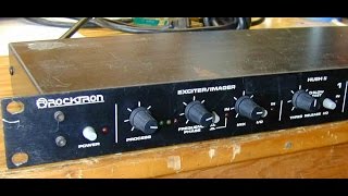 Rocktron RX20 Stereo Psychoacoustic ExciterImagerHush II Demo [upl. by Charron844]