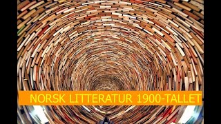 NORSK LITTERATUR 1900TALLET [upl. by Akanke550]