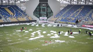 Stadionul Ilie Oana cu 3 ore inainte de meciul PETROLUL vs DINAMO 20 01 2024 [upl. by Anekam]