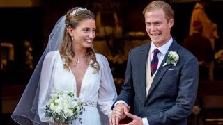 Archduke Alexander of HabsburgLorraine marries Natacha RoumiantzeffPachkevitch royalweddings [upl. by Otto83]