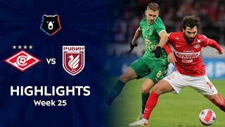 Highlights Spartak vs Rubin 11  RPL 202122 [upl. by Clementina]