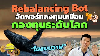 สอน Rebalance Bot ซื้อคริปโต ตามวาฬ กองทุนระดับโลก Pionex [upl. by Clive]