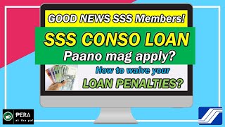 Updated How to apply SSS LOAN PENALTY CONDONATIONS ONLINE CONSOLIDATED LOAN PROGRAM  20222023 [upl. by Alegnaoj]