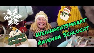 Weihnachtsmarkt in der Ravenna Schlucht [upl. by Eivol]