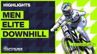 Leogang  Men Elite DHI Highlights  2023 UCI MTB World Cup [upl. by Aerol241]