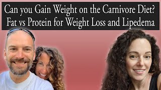 Can you Gain Weight on the Carnivore Diet Fat vs Protein for Weight Loss and Lipedema [upl. by Rawde952]