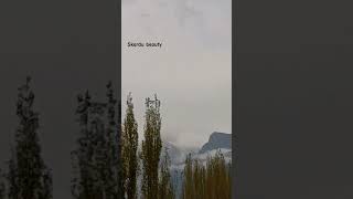 Skardu city updates October winter mountain rain travel shortvideo [upl. by Ardelis]