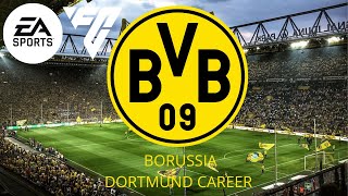 EA FC 24 Borussia Dortmund Career Mode Ep 8 VS Werder Bremen  Home [upl. by Anilev119]