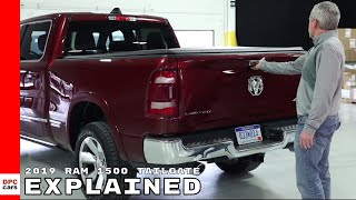 2019 Ram 1500 Tailgate Features Explained [upl. by Durward125]