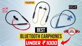 Best Wireless Neckband Earphones Under 2000  Best Neckband Bluetooth Earphones Under 2000 2024 [upl. by Bradeord]