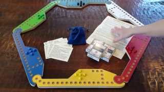 Marbles and Jokers 6Player Game by Wizard Woodworks [upl. by Lisabet]