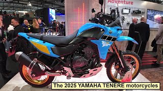 The 2025 YAMAHA TENERE 700 collection at EICMA show Italy [upl. by Esmerolda]