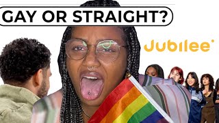 Straight Men Test Their Gaydar Jubilee Reaction [upl. by Ramad]