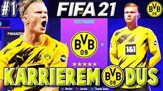 FIFA 21 START KARRIEREMODUS BVB BORUSSIA DORTMUND ⚽️ 01 [upl. by Cruz]