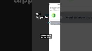 Bad UI design example What is tappable in this UI design uxdesign uidesign mobiledesign ixdf [upl. by Cassondra520]