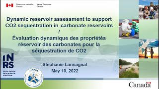 Dynamic reservoir assessment to support CO2 sequestration in carbonate reservoirs [upl. by Todd795]