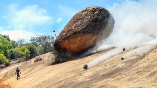 35 Massive Rockfalls Caught on Camera [upl. by Jenifer]