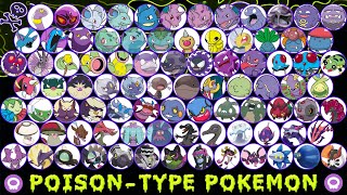 All Poison Type Pokemon Team Rockets favorite type [upl. by Antonella]