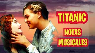 NOTAS de TITANIC para Flauta Piano Xilófono y Melódica  Tutorial [upl. by Nnylkcaj672]