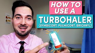 Turbohaler  How To Use A Turbohaler Symbicort Pulmicort Bricanyl [upl. by Trenna]