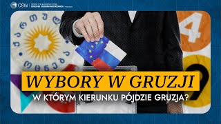 Wybory w Gruzji Rosja czy Unia Europejska  w jakim kierunku pójdzie Gruzja [upl. by Monahon]