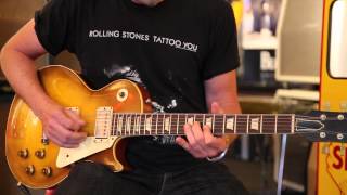 Darin Goldston plays a 1959 Gibson Les Paul Standard at Rumble Seat Music Southwest [upl. by Rhett]