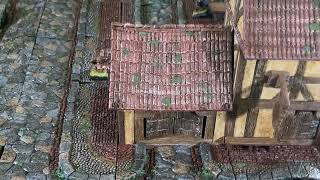 Dwarven Forge Cities amp Streets Build  Village Invasion [upl. by Esinnej]