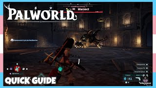 Where To Catch Alpha Warsect Heracross In Palworld  Location Quick Guide [upl. by Kalin]