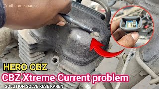 Hero CBZ XtremeCurrent problem solved cbz xtreme current problem mithunmechanic [upl. by Perl]