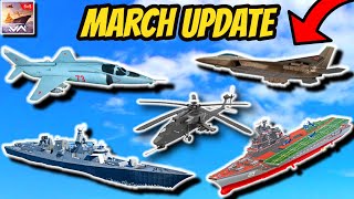 Insane March Update  Modern Warships  New HMS Type 83TFXT929 ATTAK 2RF NovorossiyskYak38 [upl. by Merrielle]