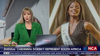 Miss SA 2024  Operation Dudula says Chidimma doesnt represent SA [upl. by Sire]