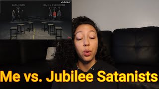 Muslim Chimes in on JUBILEE Satanists vs MAJOR RELIGIONS  Eman Ibrahim [upl. by Esorbma]