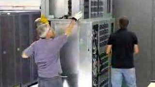 Installing SunStorageTek SL8500 Tape Silo  Drive Slot Top Module [upl. by Story160]