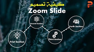 كيفية تصميم 🔥 Zoom Slide 🔥 عرض احترافي 🔥 [upl. by Wonacott]