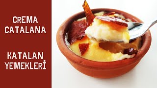 En Hızlı ve Kolay Tatlı Tarifi  CREMA CATALANA [upl. by Arakaj]