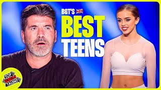 20 BEST Teen Auditions On BGT 🇬🇧 [upl. by Lyrrad]