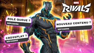 LES GROSSES NEWS de la BETA FERMÉE de Marvel Rivals ► Crossplay Killcam amp PickBan [upl. by Enaffit]