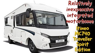 Relatively cheap integrated motorhome  Itineo MC740 [upl. by Karlie]