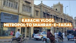 Karachi Vlogs  Metropole to ShahraheFaisal vlogsbysjabeen6603 vlogsbysjabeen sjabeen vlog [upl. by Yeslah493]